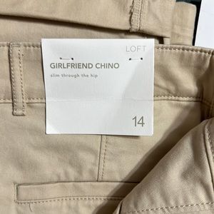 Loft khaki pants